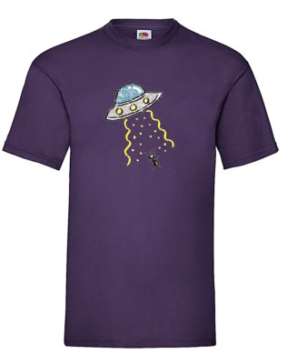 FRUIT OF THE LOOM T-shirt με στάμπα K5522 ΜΩΒ